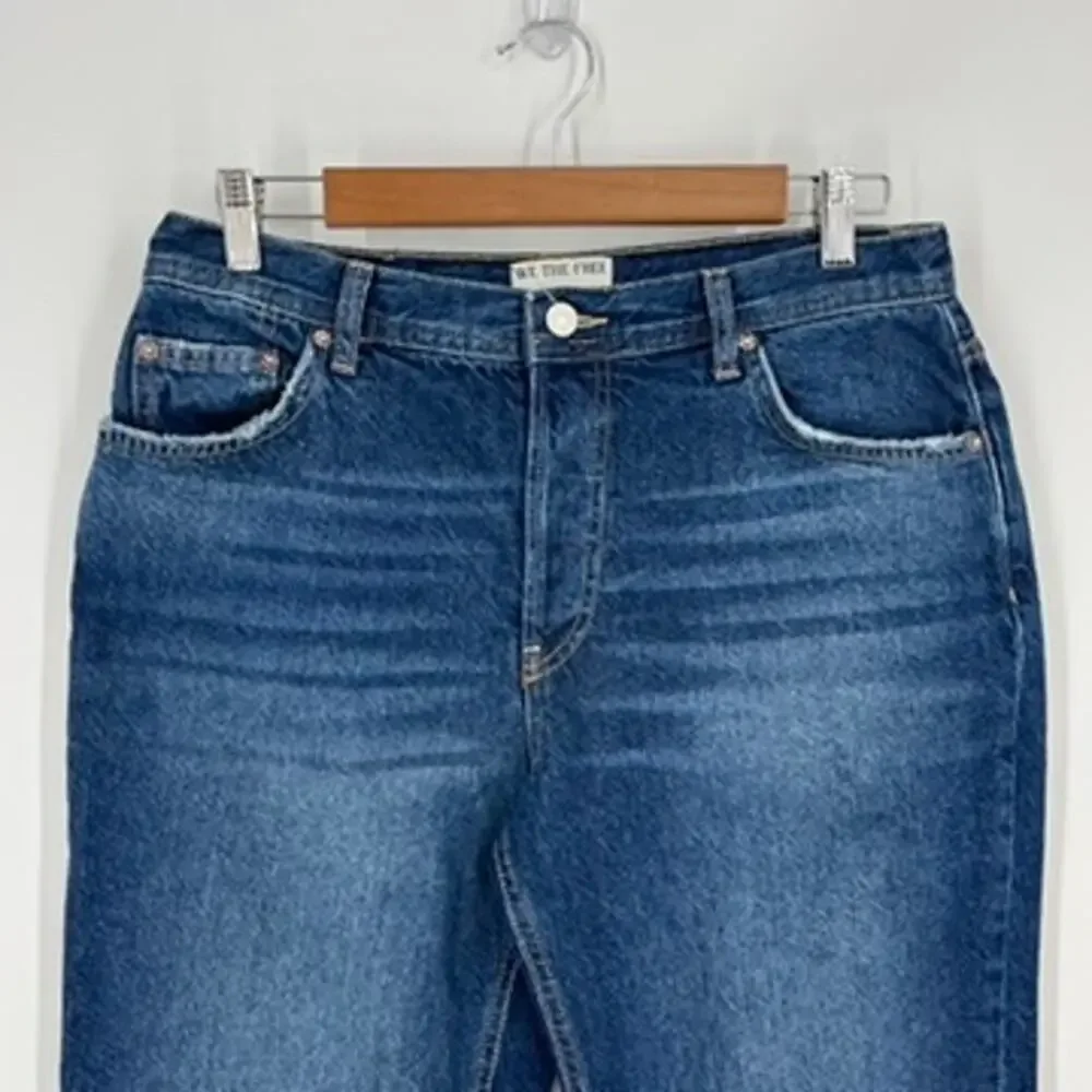 Free People We The Free Jeans Maggie Mid Rise Straight Leg 29